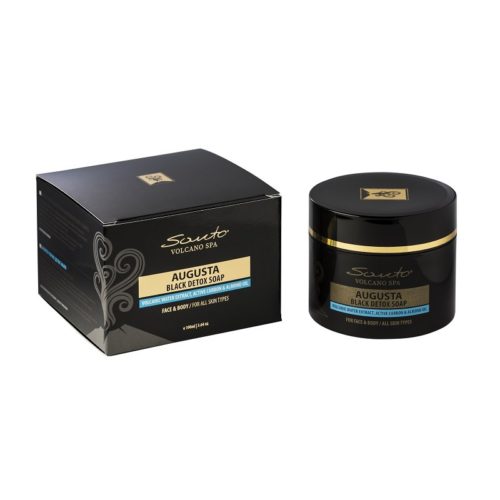 Minoica - Sapone nero detox viso e corpo