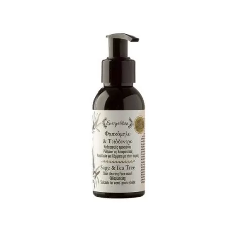 Detergente viso alla Salvia e Tea Tree