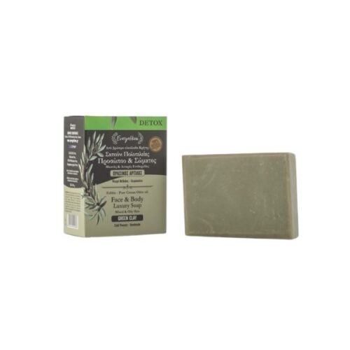 Sapone artigianale all'olio d'oliva e argilla verde