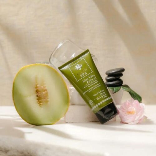 Crema mani e piedi idratante con olio d'oliva e aloe vera biologici - 75ml