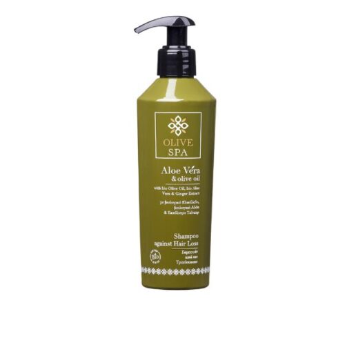 Shampoo anticaduta con olio d'oliva e aloe vera biologici - 250ml